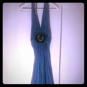 Sky turquoise maxi dress Size S